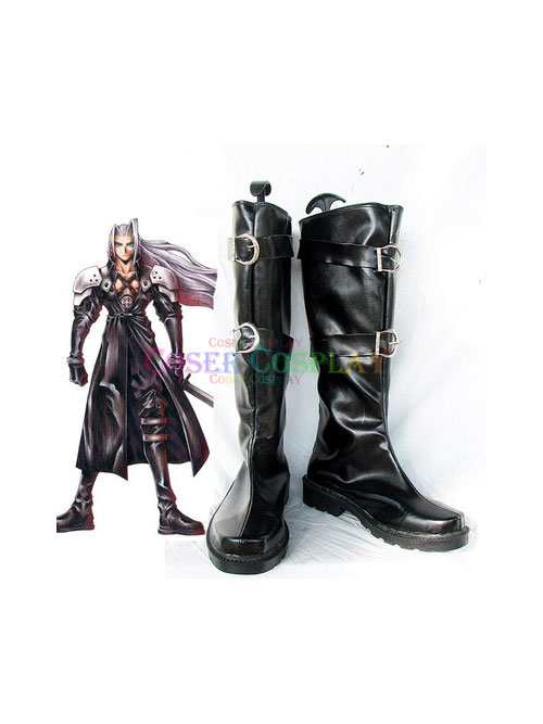Final Fantasy Sephiroth Halloween Cosplay Boots 3434